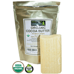 Raw Cocoa Butter - CERTIFIED ORGANIC Pure & Natural